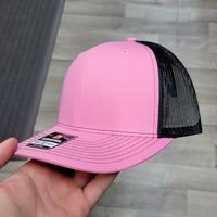 Pink with Black Mesh