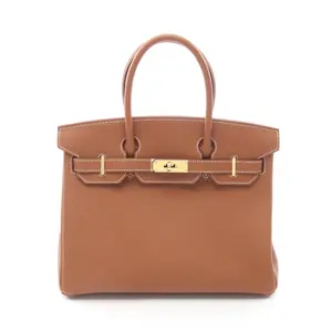 Pre-owned HERMÈS Calfskin Shoulder Bags Hermes Birkin30 Togo
