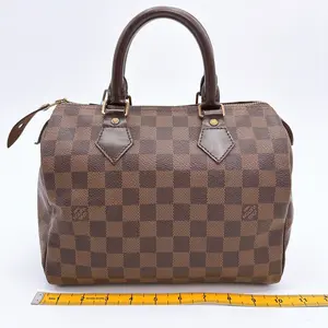 Pre-owned Louis Vuitton Damier Ebene Speedy 25
