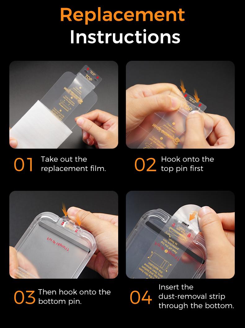 NEW MAGIC JOHN MagicView Screen Protector for iPhone 17/16/15 Series, 2-Pack, No Black Border 0.33mm Tempered Glass, Auto Dust Removal Easy Installation, HD Clear or 28° Privacy, Case-Friendly