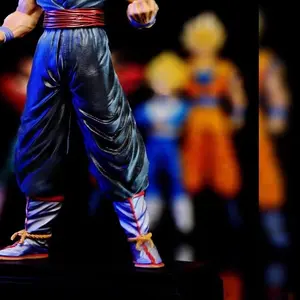 ssj2 g-0-k-u b-l-a-c-k  PVC Figure for Home Decoration