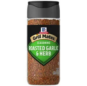 McCormick Grill Mates Gluten Free Roasted Garlic & Herb Seasoning, 2.75 oz Bottle Flavor Spice