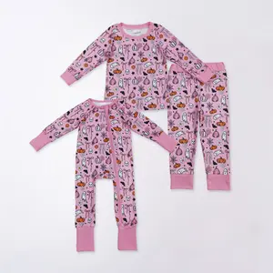 Halloween pumpkin Girls pajamas