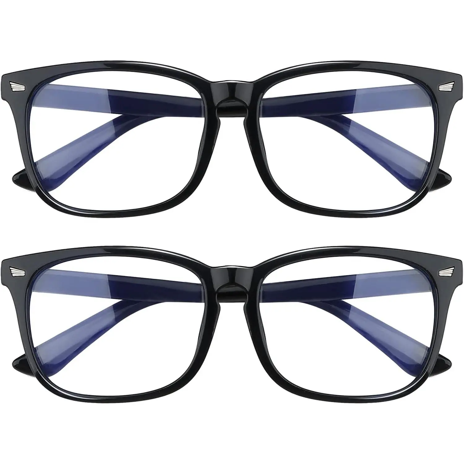 2 Pack Blue Light Glasses for Women and Men -  Glasses
