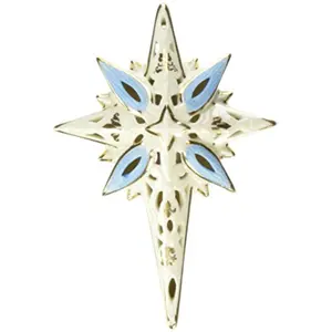 Lenox First Blessing Nativity Lit Porcelain Star