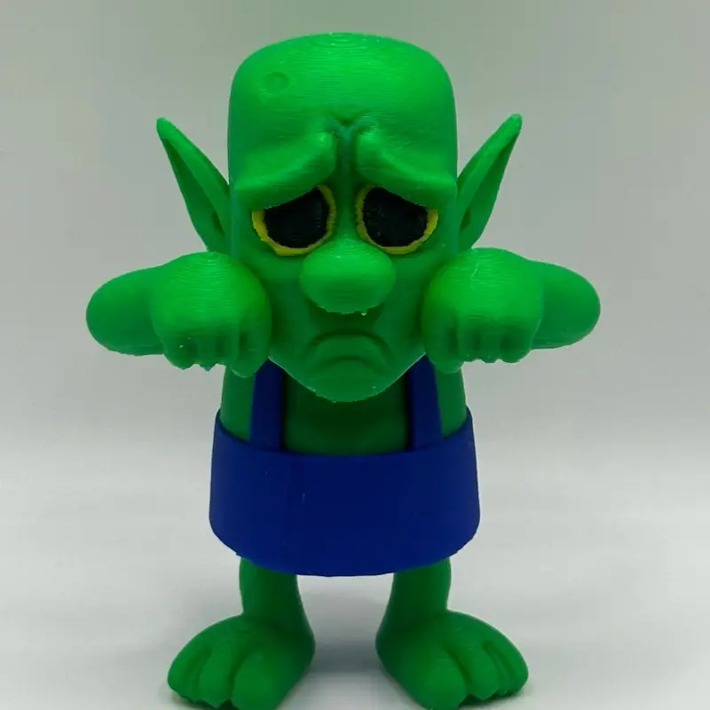 Crying Goblin Clash Meme Desk Figure Crying Goblin Clash Meme Desk Figure