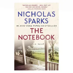 The Notebook Romantic Love Story Novel About True Love & Second Chances - Paperback