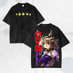 Vintage Pirate Washed Shirt Retro Character Graphic, b9202aXb