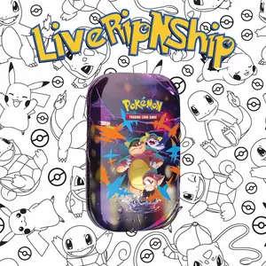 Pokemon Mega Heroes Mini Tin (2 Packs in total: 1 Mega Evolution & 1 Destined Rival)