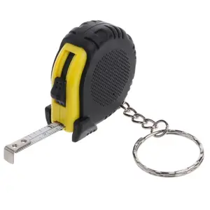 Mini 3ft Measuring Tape Keychain For Men Women Compact 1m Casual Tool for On-the-Go Measurements
