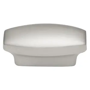 Drawer Knob 1 Inch Center to Center in Satin Nickel - Metropolis Collection