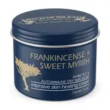 Balm of Gilead Frankincense & Myrrh Beef Tallow Cream for Face, Body & Feet Nourishing Moisturizer for Dry, Sensitive Skin, Hydrating Healing Balm