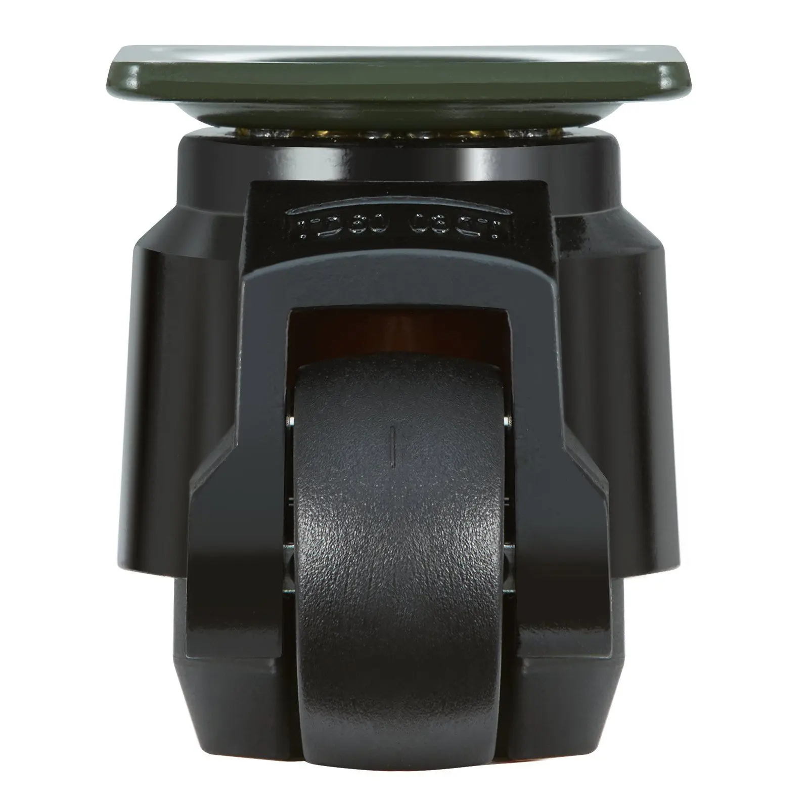 VEVOR Industrial Carbon Steel Adjustable Leveling Casters, 4-Pack Heavy-Duty 360° Swivel Motion Wheels, 2 in Diameter, 1100 lbs Load Capacity, Upgraded Adjustable Handle & Feet for Workbenches, Machines, Office, Rolling Tool Boxes