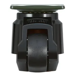 VEVOR Leveling Casters, 4-Pack Heavy Duty 360 °   Swivel Caster Wheels Hold up to 1100 lbs Load, 2 inches Caster Diameter, Adjustable Casters with Upgraded Handle Design and Feet for Workbench & Machine