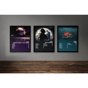Rod Wave Poster Set Of 3 Album Poster 2 Room Decor Gift Paper Poster Set of 3