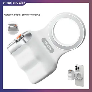 Magnetic Phone Camera Grip Bluetooth Shutter Ergonomic Handle Multi-Mode Shooting Portable Easy Storage for iOS Android Focus Adjustable Filming Assistant