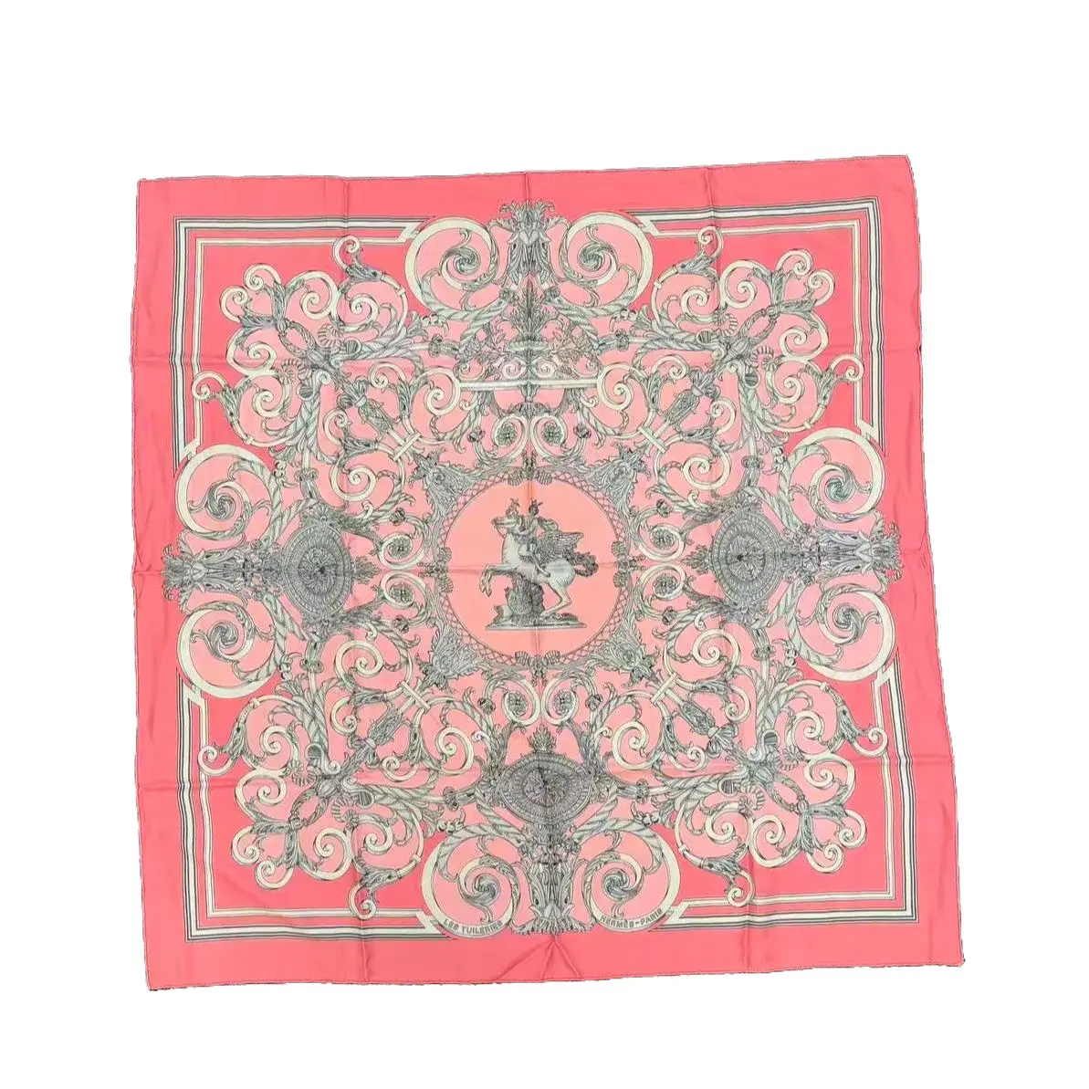 Pre-owned Hermès Silk Scarf 90