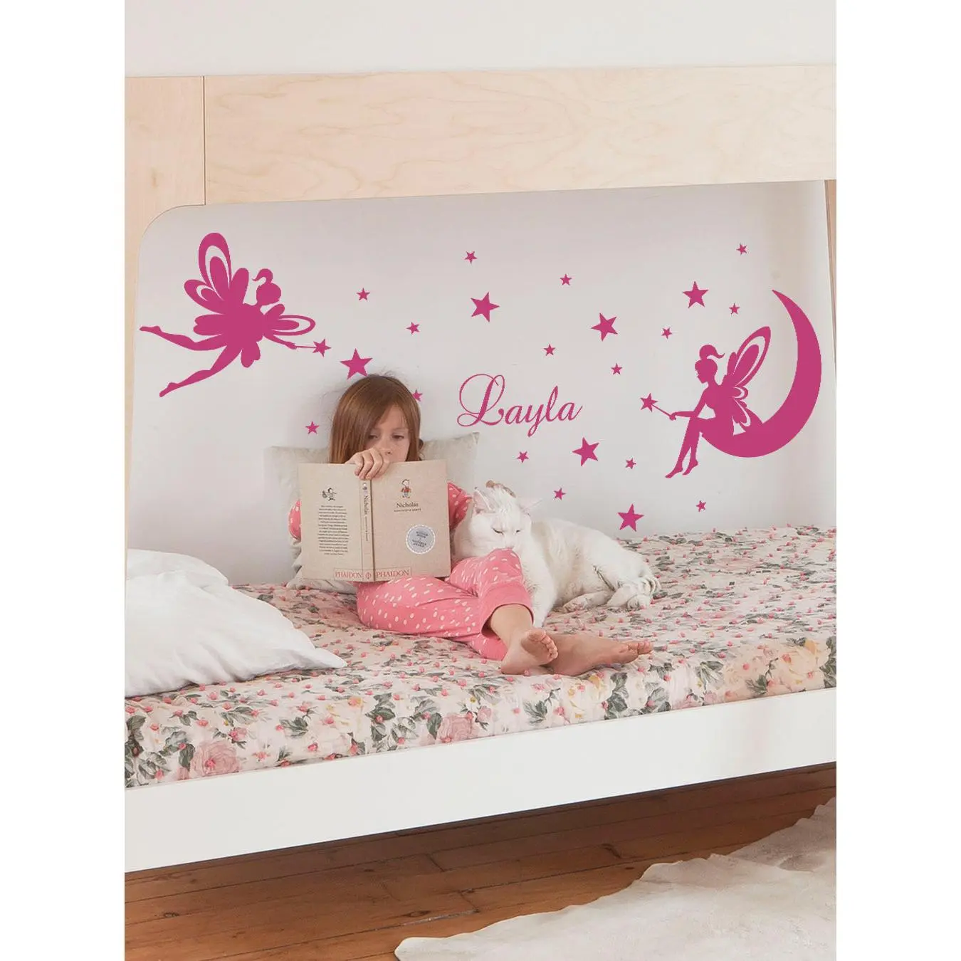 Fairy Wall Decal with Personalized Name