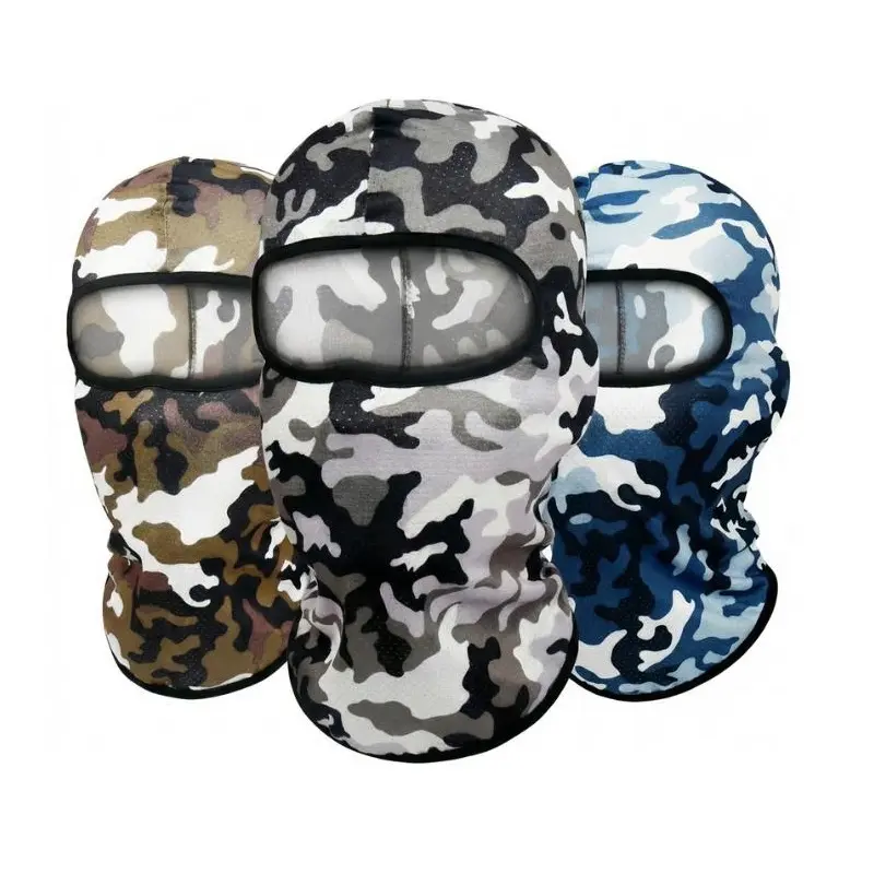 Yeomoo 3 Pcs Camo Balaclava Face Mask for Men & Women UV Protection Neckgaiter and Shiesty for Motorcycle, Cycling & Outdoor Sports Ski Mask