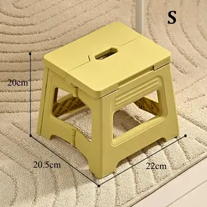 New Lightweight Space Thickened Folding Stool,Portable Home Outdoor Camping,Magza Fishing,Simple and integrated Design