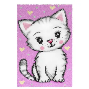 Latch-hook rug kit Kitty 4234