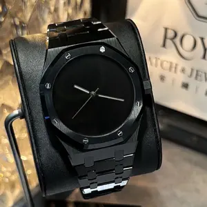 Dark Night Wind Black Warrior Men's Stainless Steel Watch, Luminous Display, Minimalist Men's Trend Watch, Gift Box Packaging, Men's Exquisite Gift Watch, Perfect Gift for Him