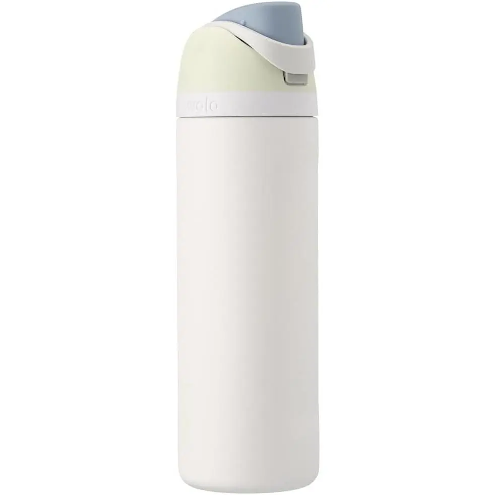 FreeSip Insulated Stainless Steel Water Bottle with Straw for Sports, Travel, and School BPA-Free Sports Water Bottle, 24 oz, Iced Breeze