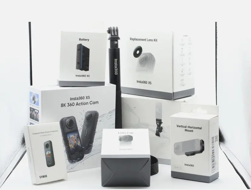 Insta360 X5 8K Waterproof 360 Action Camera w/