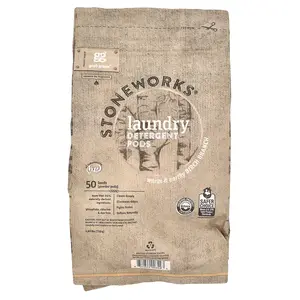 Grab Green Stoneworks®, Laundry Detergent Pods, Birch Branch, 50 Loads, 1.65 lbs (750 g)