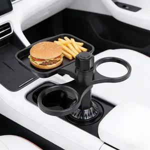 Car Burger Cup Holder, Car Cup Holders, Multifunctional Phone Stand, Coffee Drink Storage Rack, Small Desktop Organizer, 1 Count