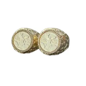 New Centenary Adjustable Ring in Style Nugget - Fashion Accessory for Women or men 1pcs