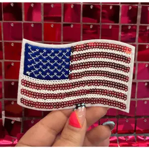 Flag Iron On Patch