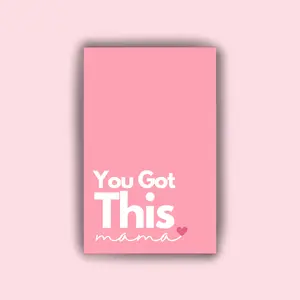 You Got This Mama Guided Journal - Pregnancy & Postpartum Journal (Pink)