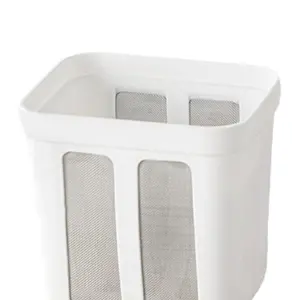 Yogurt Strainer Mesh, Fine  Basket, Kitchen Tools Fine Mesh Strainer Yogurt Container Sieve for Picnic, Camping Soy Milk Utensils