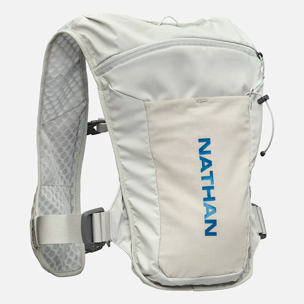 NATHAN QuickStart 3.0 4 Liter Hydration Pack with 1.5L Bladder Adjustable Straps & Reflective Hits for Runners Lightweight Air Mesh Comfortable Fit