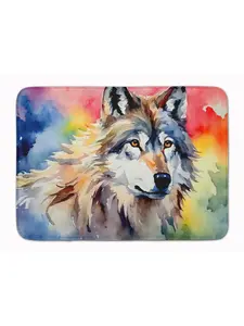 Carolines Treasures DAC3009RUG 19 x 27 in. Wolves Wolf Memory Foam Kitchen Mat