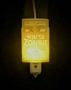 White Zombie Lithophane Nightlight ---3D printed