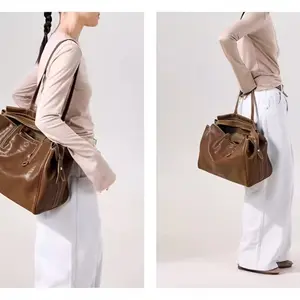 Tote Bag For Women, Leather Bags, Shoulder Handbag Business Office Work Briefcase