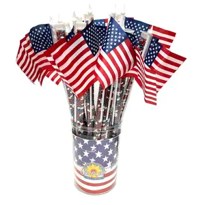 Patriotic Sunny Seed Flag Topper 4oz, fabric flag included!
