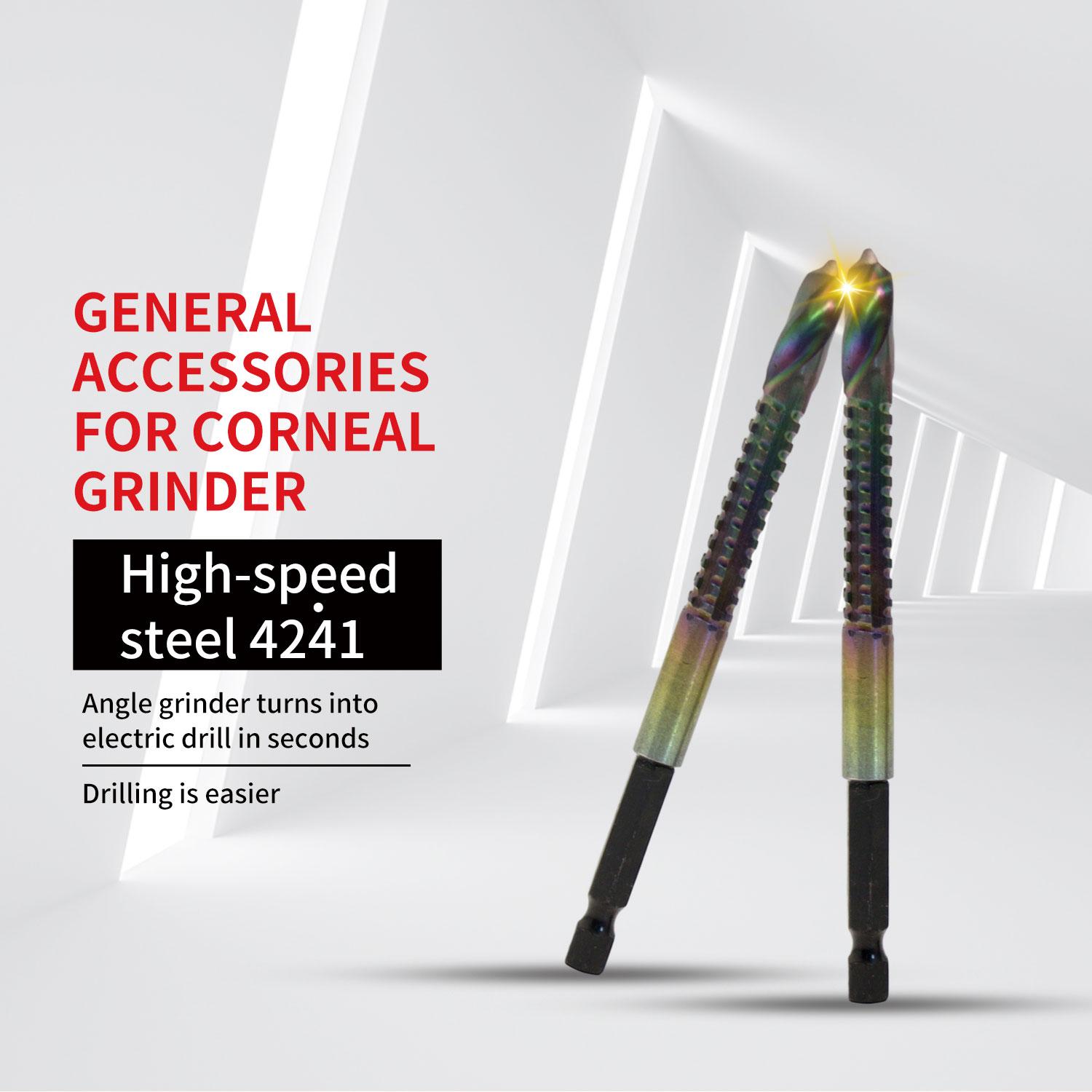 Titanium Coated HSS Twist Drill Bit Set (3mm to 8mm).Serrated Side-Cutting Edges for Wood, Metal & Plastic. High-Speed Steel Construction with Anti-Slip Serrations for Precision Drilling. Ideal for Woodworking, DIY Projects & General Drilling Applications