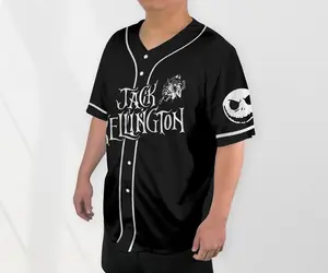 Pumpkin King Baseball Jersey Shirt Nightmare Before Basketball Jersey Shirt Gift Halloween Jersey Shirt Horror Character Baseball Shirt Gifts