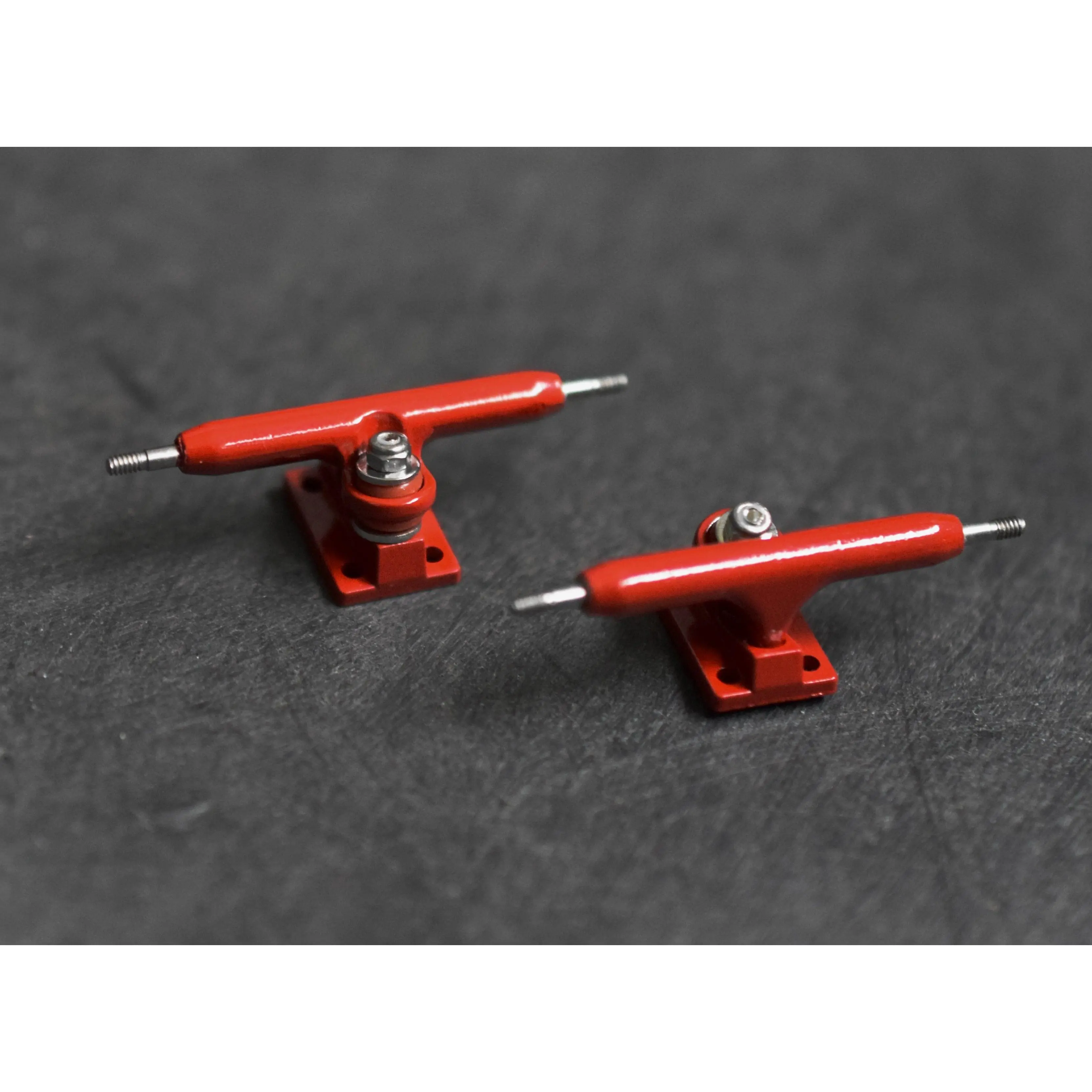 32mm Prodigy Gen2 Pro Fingerboard Trucks - Red Colorway - Includes Pro Duro Bubble Bushings