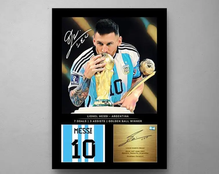 Lionel Messi Poster, Luis Suárez Poster, Neymar Jr Poster, Football Poster, room decoration Home Decoration Frameless