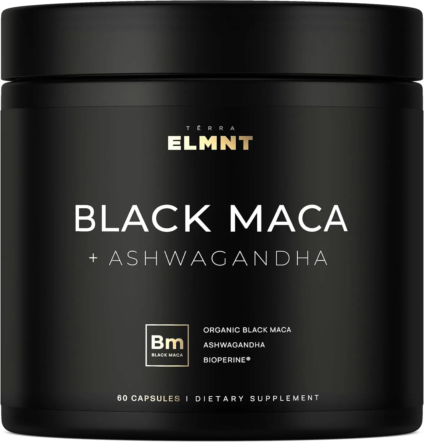 40x Strength Organic Black Maca Root with 15:1 Ashwagandha for Men | #1 Highest Potency Black Maca Root Capsules for Men 40:1 Extract - 100% Pure Maca Peruana Gelatinized Maca Root Powder Pills