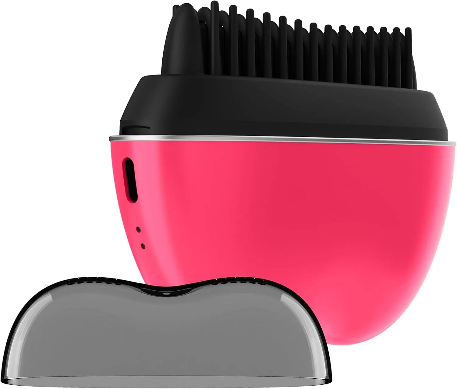 Conair Rechargeable Battery Hair Straightening Brush - 5-Minute Quick Fix for Hair Touch-Ups, Pink