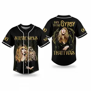 Back To The Gypsy That I Was Stevie Nicks Personalized Baseball Jersey