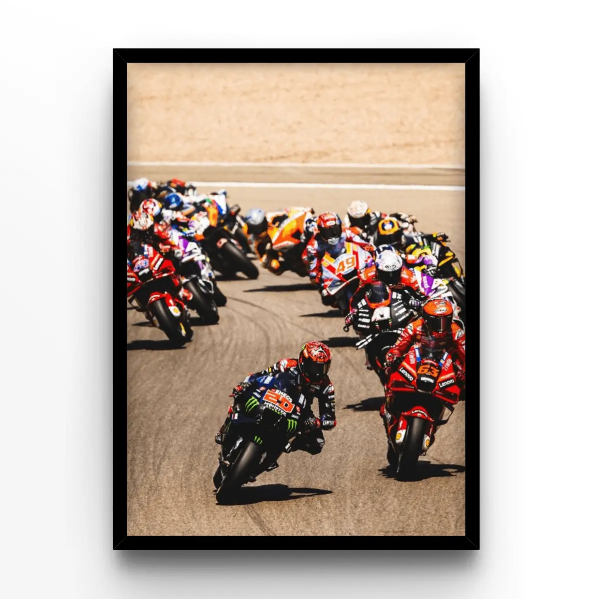 DICH-MotoGPRace Poster - Unframed #10335