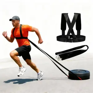 Pro Resistance Training Belt & Sled Harness – Heavy-Duty for Strength Conditioning, Sprint Drills & Running