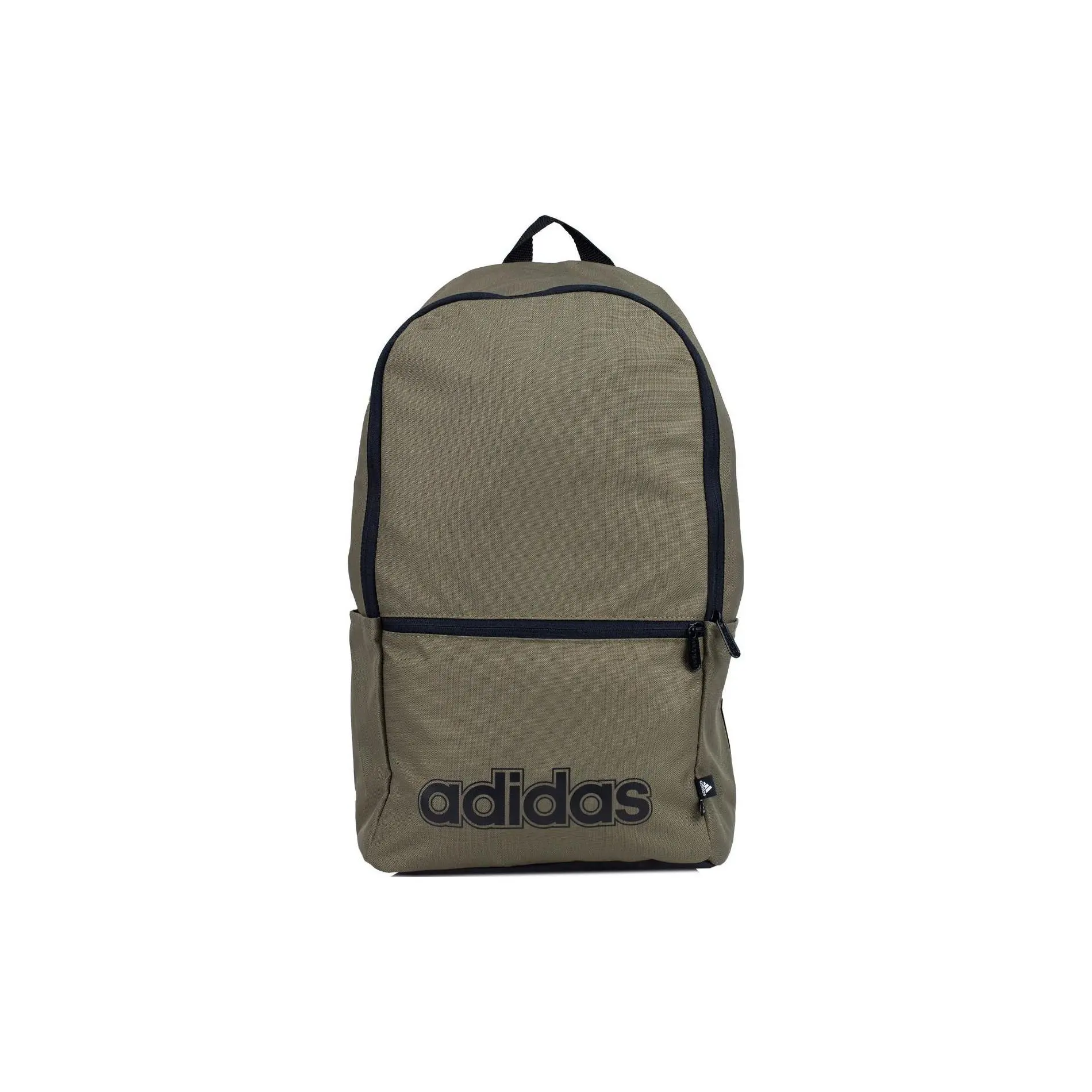 Adidas Casual Lightweight Large Capacity Backpack, Polyester Water Resistant Bookbag with Adjustable Strap, Zipper Closure for Men and Women, Casual Lightweight Backpack