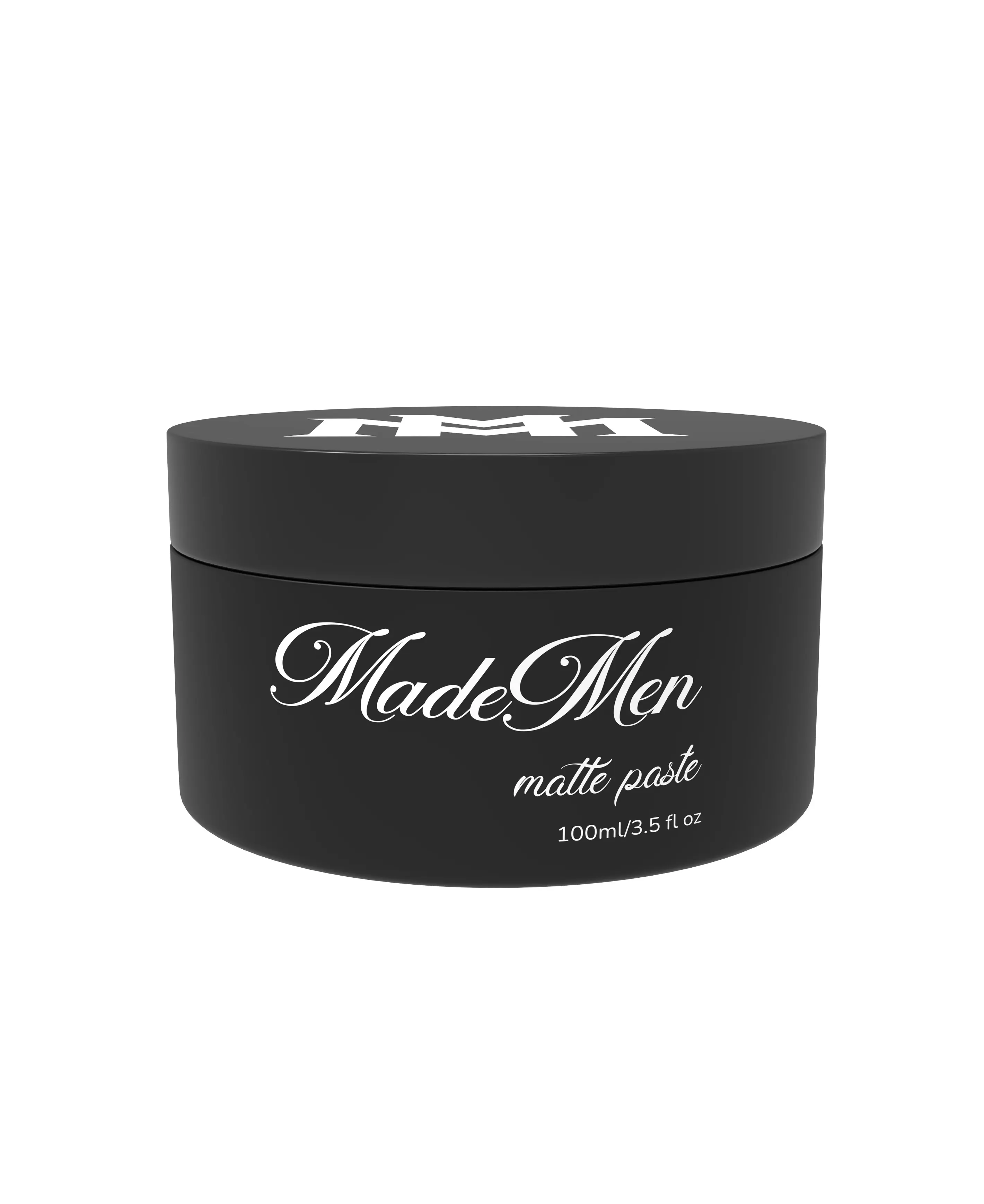 MadeMen Matte Paste, Scented Haircare for Natural Messy Texture, Medium Hold & Non-Sticky Finish, Coconut & Sandalwood, For All Hair Types, 100ml, Non Sticky Texture